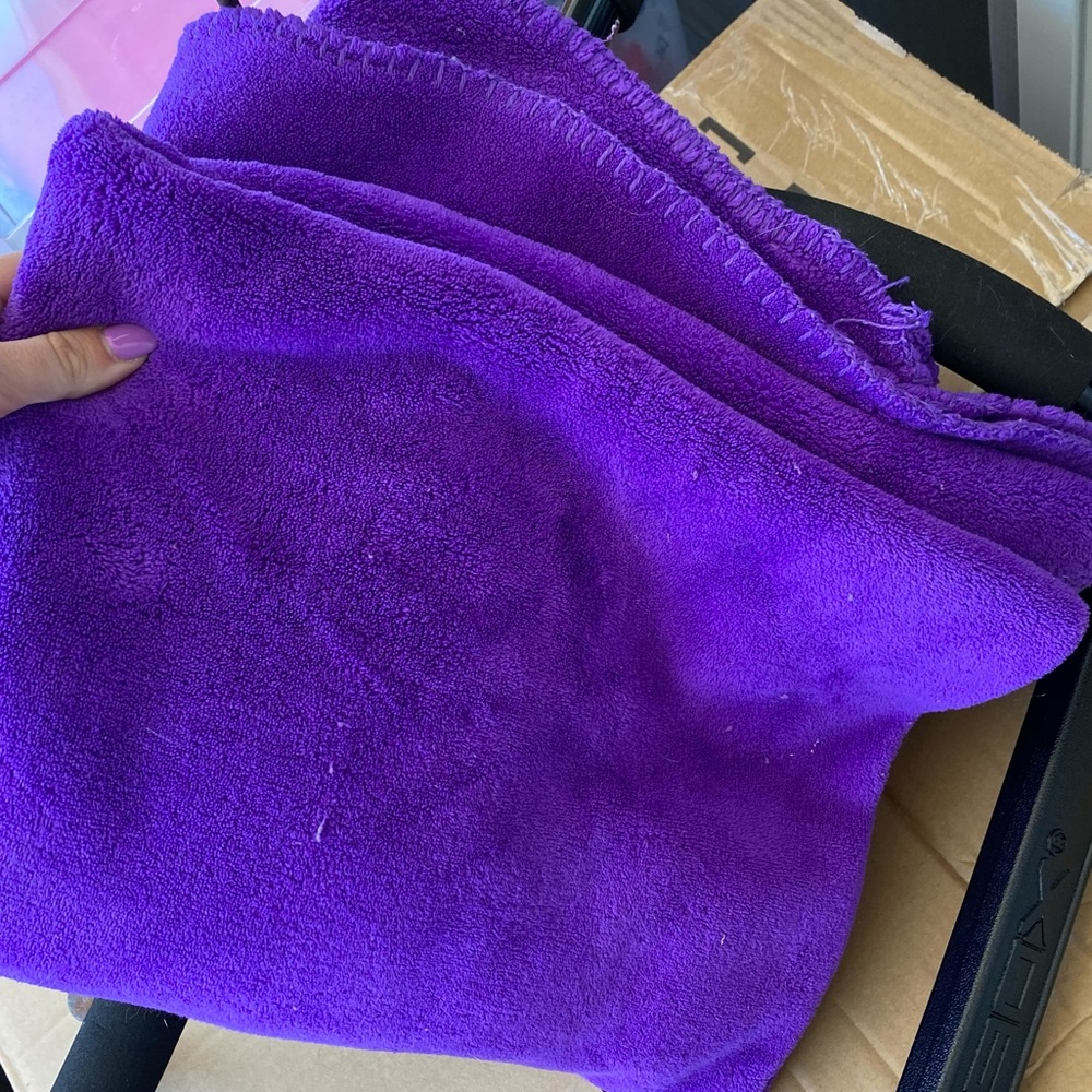 purple blanket